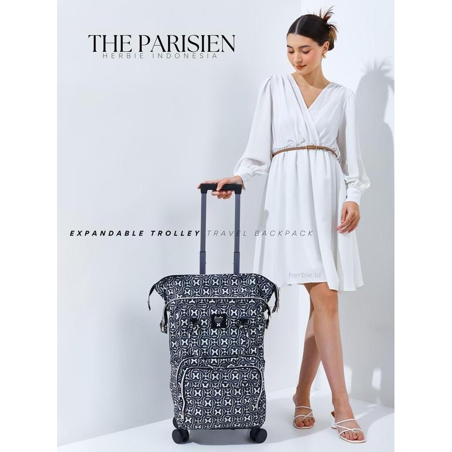 TAS RANSEL TROLI ANELLO BARLEY BAHAN PARASUT RODA 4 #158-A