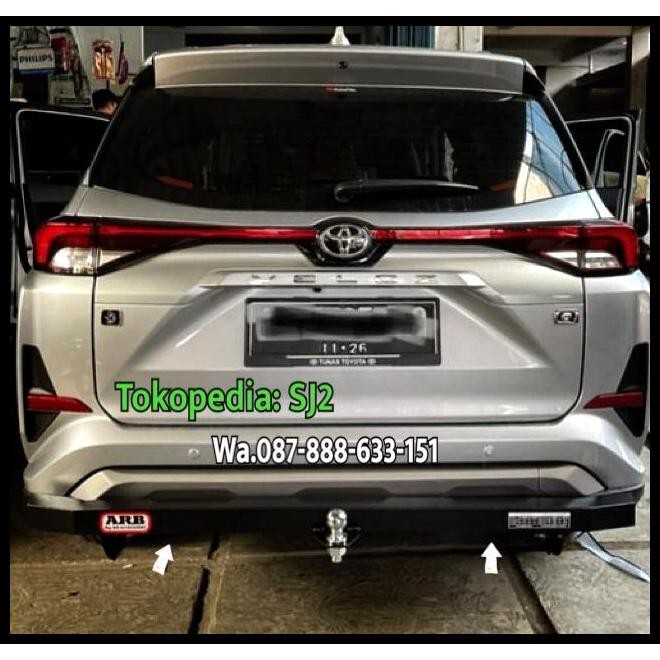 DISKON TOWING BAR PENGAMAN BEMPER VELOZ XENIA AVANZA 2022 FULL BESI TEBAL 