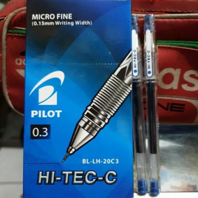 

Pulpen Hitec Pilot 0.3 0,4 / Pulpen Hi Tec Pilot Hi Tech Selusin(12Pc) New Stok