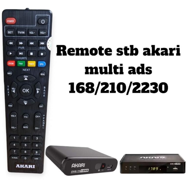 Remote Stb Akari Ads 2230/168/210 Multi Fungsi DiM