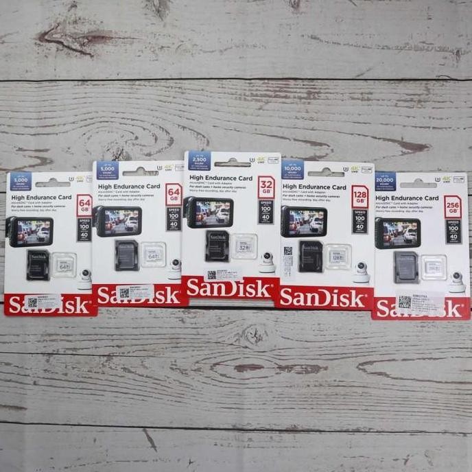 Micro Sd 256gb High Endurance Card 256 Gb Dashcam CCTV Camera