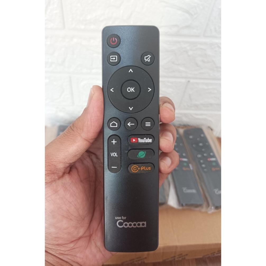 REMOTE TV COOCAA SMART ANDROID TV ORIGINAL PABRIK - REMOTE COOCAA 32S3U DiM