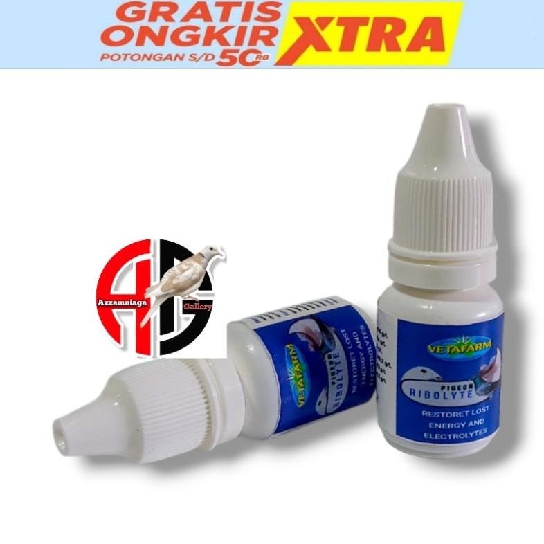 PIGEON REBOLYTE VETAFARM 10 ML  REBOLYTE PENAMBAH PERFORMA BURUNG MERPATI DiM