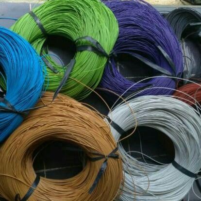 Rotan sintetis bulat diameter 2mm 2,5mm dan 3mm per kilo DiM
