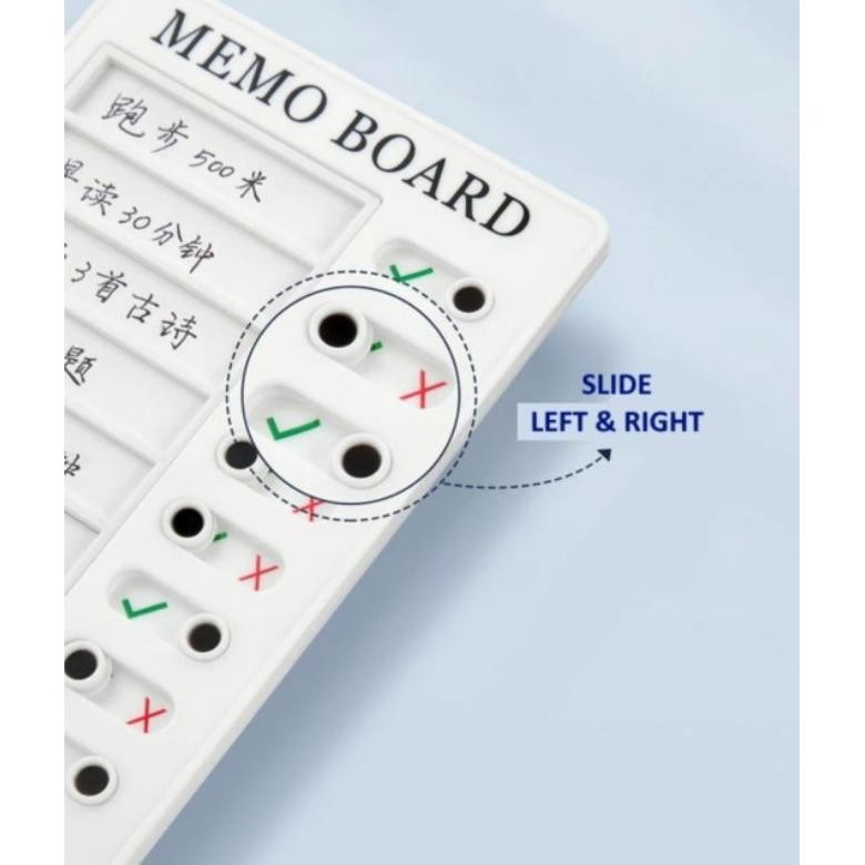 

Fb-4 Papan Checklist My Chores, Papan Jadwal Belajar, Papan To Do List Fb-4