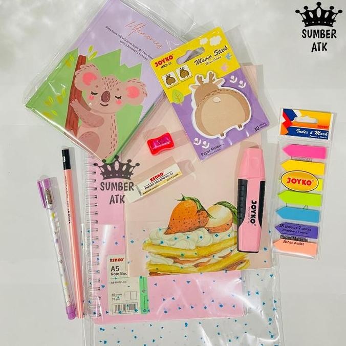 

Paket Atk Set B Pink - Sumber Atk New Stok