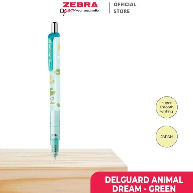 

Zebra Pensil Mekanik Delguard Animal Series 0,5Mm New Stok