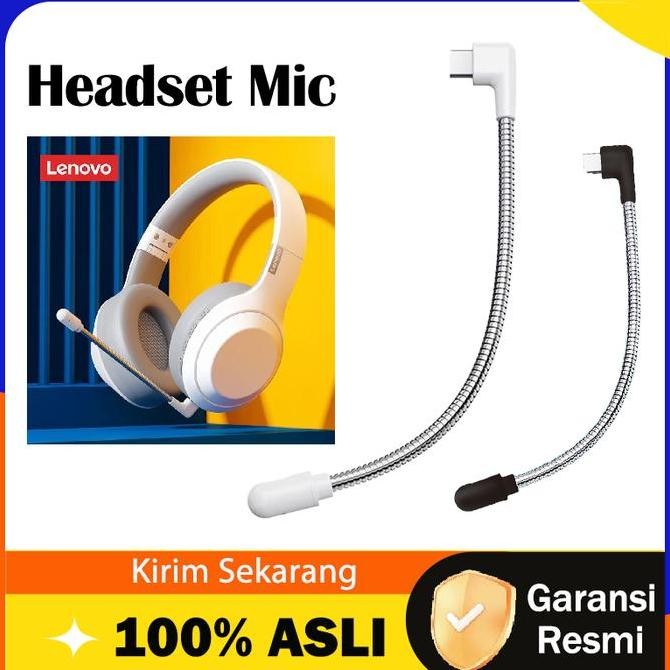 Mic Bluetooth Type-C - Headset Mic Game Call HD Wireless Smartphone Laptop