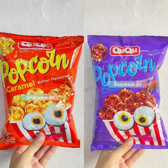 

QUQU POPCORN CARAMEL BUTTER / CHOCOLATE CHOCO - POP CORN MALAYSIA