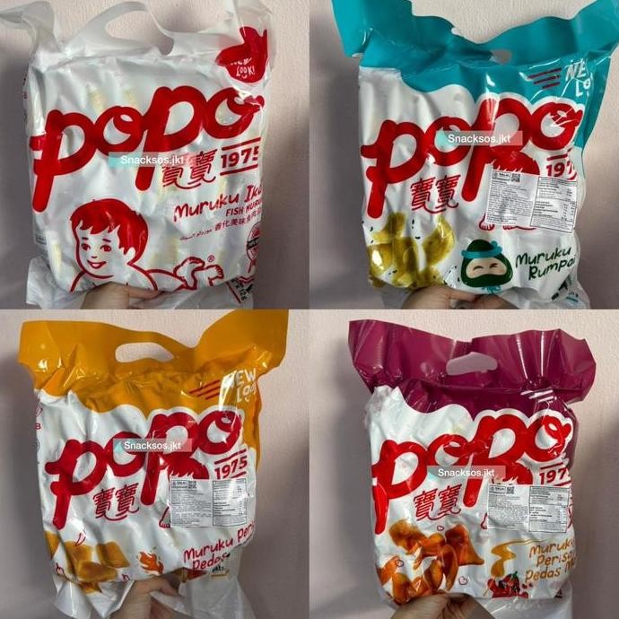 

[288GR] POPO MURUKU SNEK SPICY CHICKEN / SWEET & SPICY / SEAWEED / IKAN ORIGINAL MALAYSIA