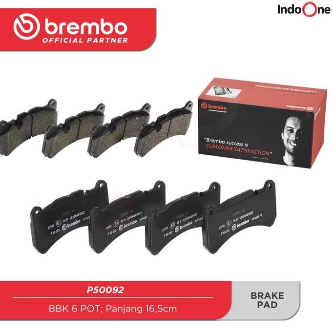 // Kampas Rem Brembo Bbk 6 Pot (Bbk) - P50092 