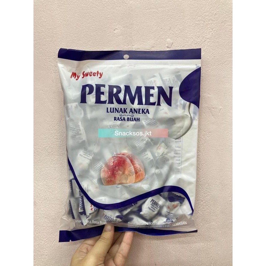 

MY SWEETY PERMEN LUNAK ANEKA RASA BUAH PERSIK PEACH - MIXED FRUIT