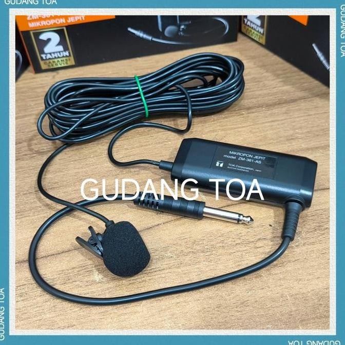 Microphone TOA ZM-361 Original Mic Kabel ZM 361