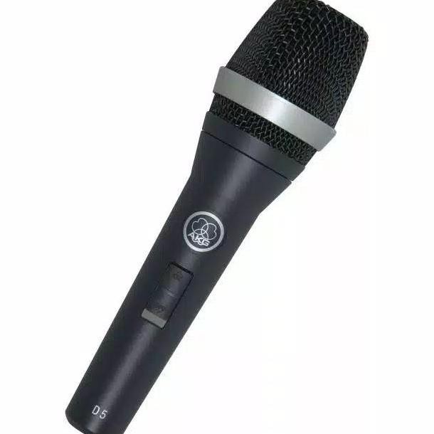 AKG D5S Dynamic Vocal Microphone Kabel Mic Karaoke Profesional Original