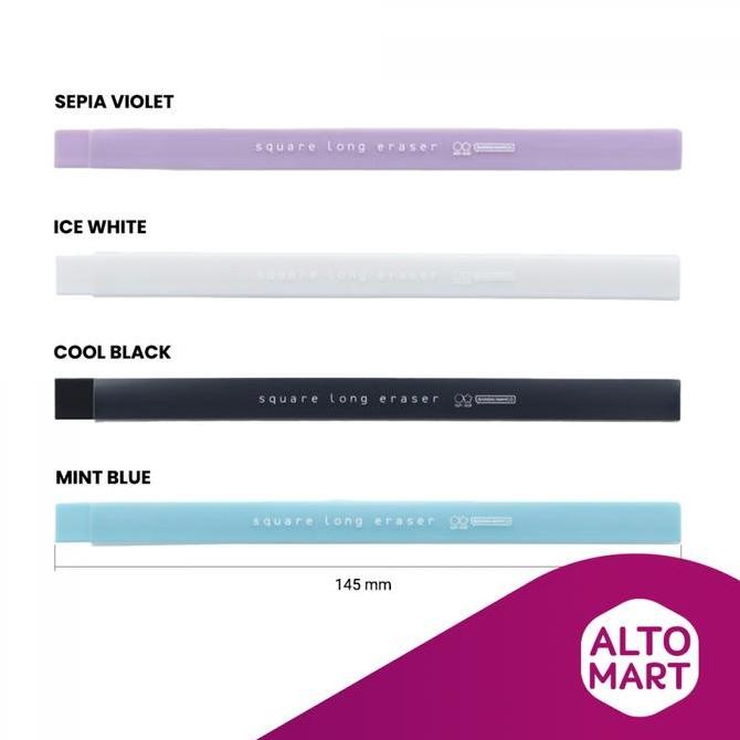 

Sun Star Square Long Eraser Penghapus Pensil Kotak Panjang Pencil New Stok