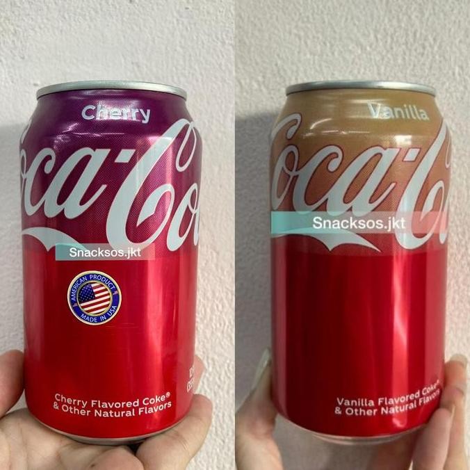 

COCA COLA VANILLA / COCA COLA CHERRY - COCACOLA USA