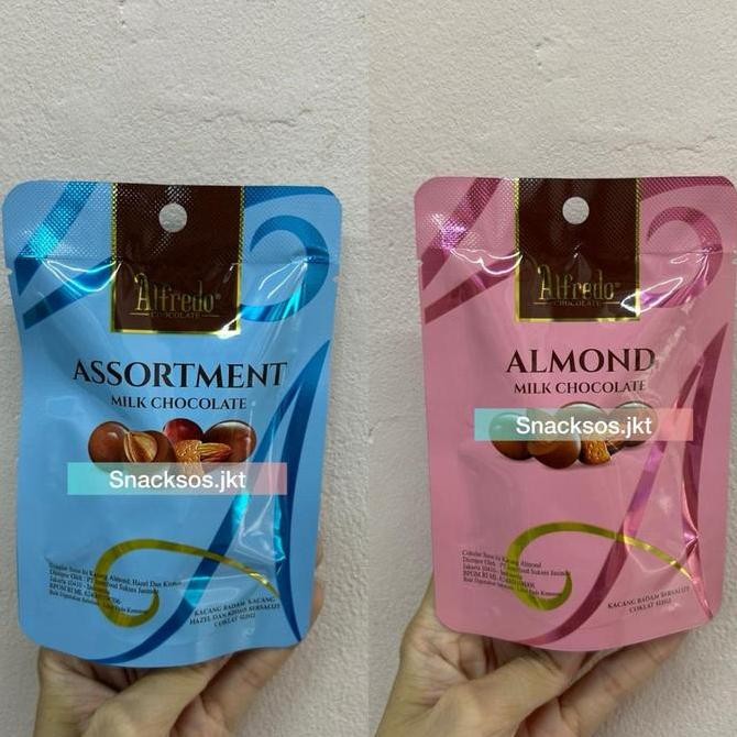 

[POUCH] ALFREDO ALMOND MILK CHOCOLATE / ASSORTMENT MILK CHOCOLATE - BERYLS