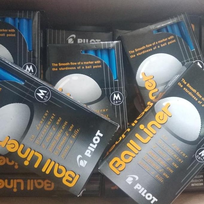 

Pulpen Balliner 0.8 Mm By Pilot New Stok
