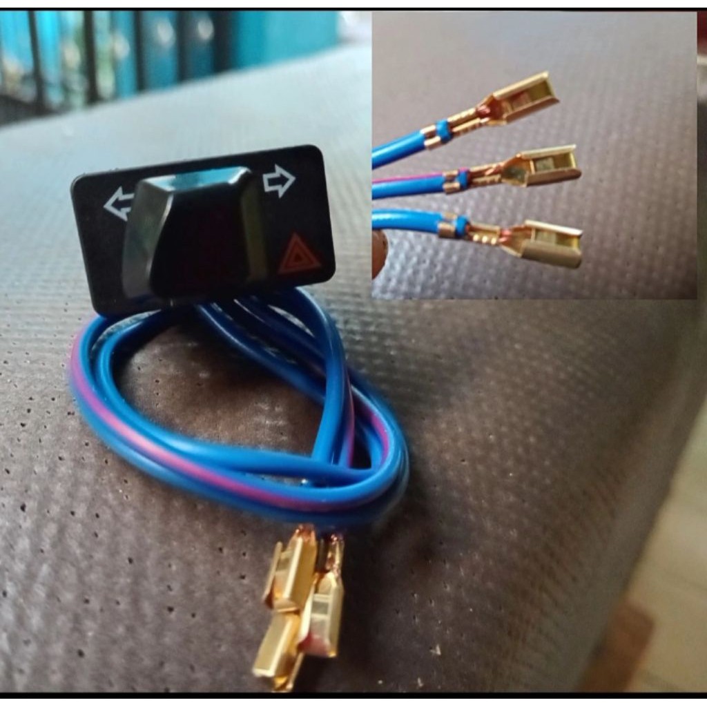 Saklar sein hazard part pengganti mio/xeon/soul/jupiter/mx dll