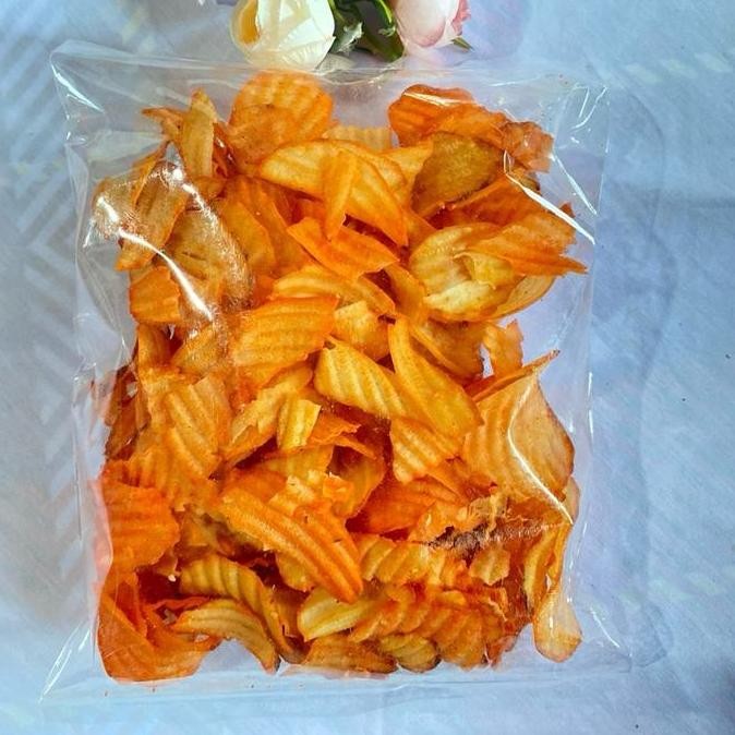 

Kripik Singkong Bakar 200Gram Snack Keripik Pedas Food Cemilan Makanan