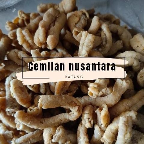 

Snack Makanan Renyah Kripik Usus Crispy Renyah Dan Gurih Enak - Food Cemilan Keripik Camilan Kering