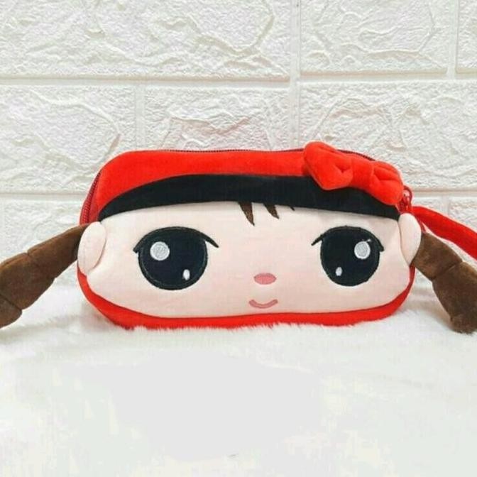 

Tempat Pensil Girl Anak Perempuan Kotak Pensil Boneka Girl Bulu New Stok