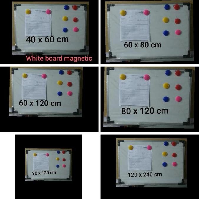 

Whiteboard Magnet 80 X 120 Cm New Stok