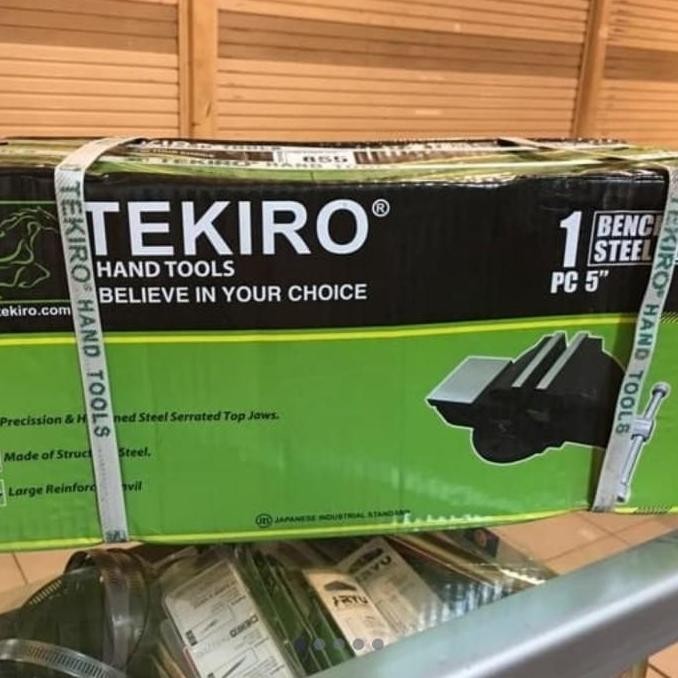 Tekiro ragum catok 5' inch / catok / penjepit besi murah