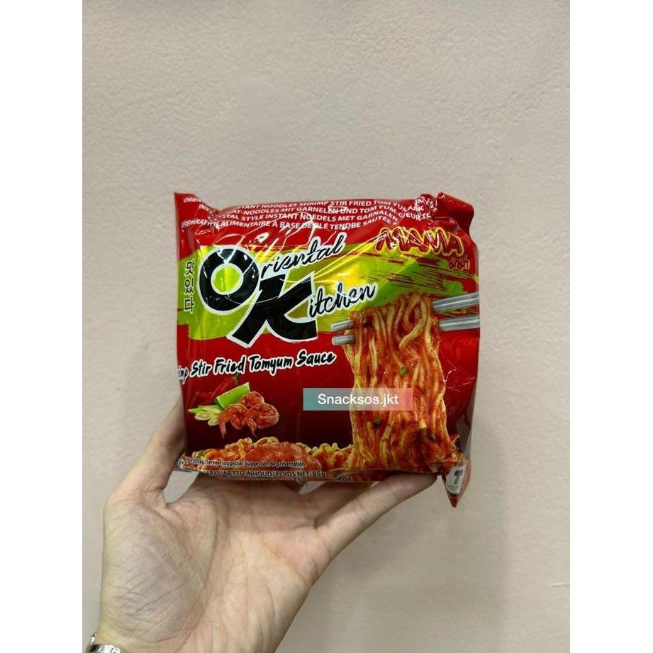 

MAMA ORIENTAL KITCHEN INSTANT NOODLES SHRIMP STIR FRIED TOMYUM SAUCE