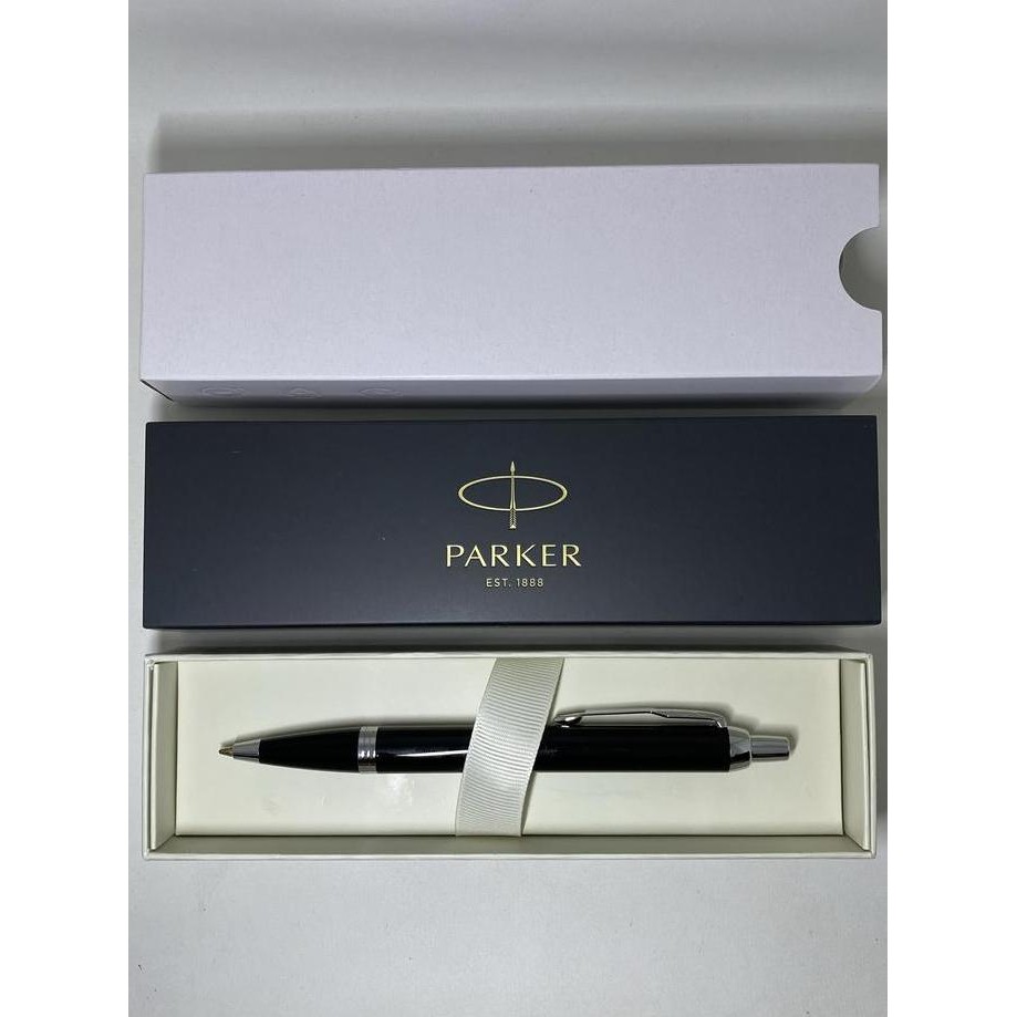 

Pulpen Parker New Im Black Original Bp Ct ( Klip Silver ) New Stok