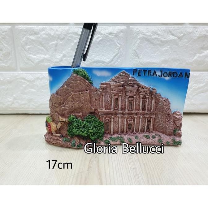 

Pajangan Petra Jordan Tempat Pen Pulpen Pensil Yordania New Stok