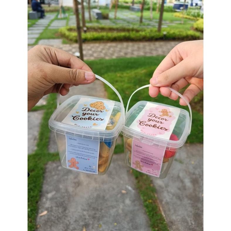 

Cookies DIY Karakter (icing cookies) desain cookies sendiri menghias kukis kue