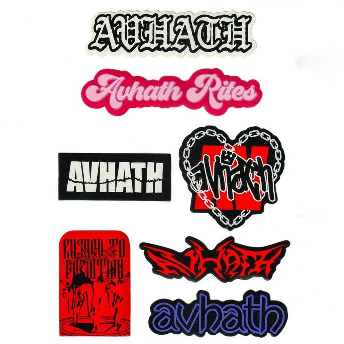 

AVHATH - SET OF 7 STICKERS