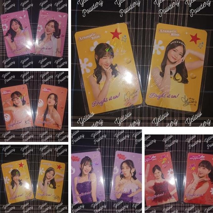 READY PHOTOCARD SCARLETT X JKT48 OFFICIAL PC PHOTO CARD ORIGINAL MURAH SALE DISKON LIVE MURCE JPOP I