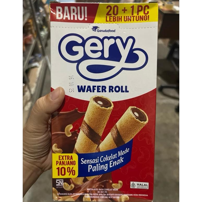 

Gery Wafer Roll Perpak isi 21 PCs
