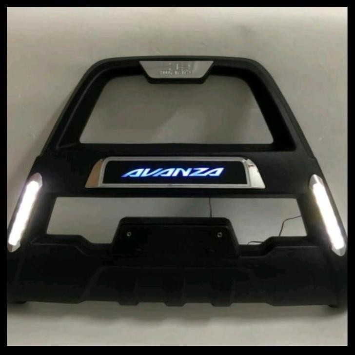TERBARU TANDUK LED BUMPER DEPAN VARIASI BEMPER MOBIL AVANZA VVT-I 2004 ON 2011 