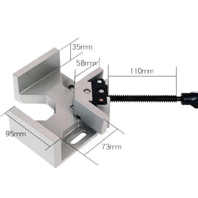 ready  klem sudut / klem besi / siku las magnet / welding clamp / klem las