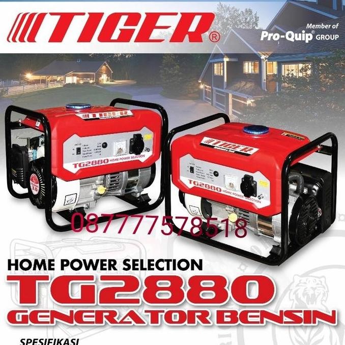 ready  Genset Tiger TG 2800
