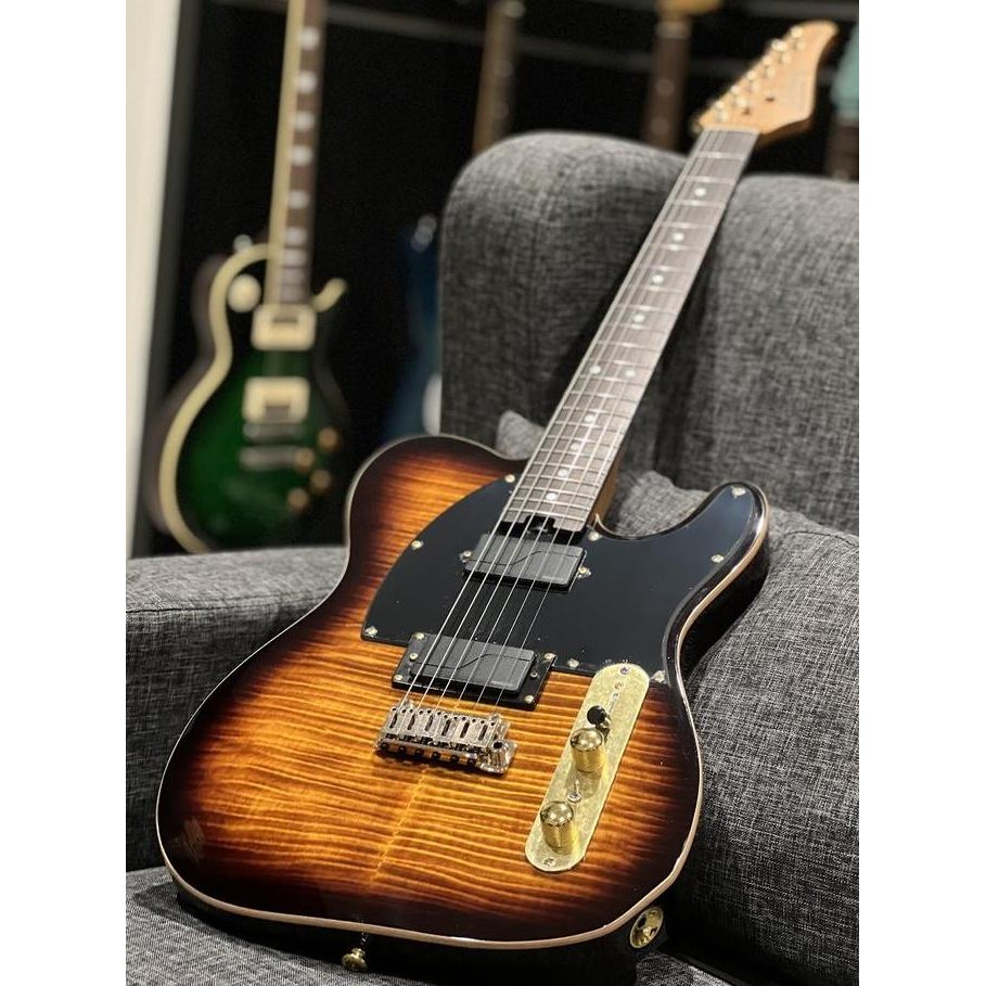 Soloking MT-1 FM 22 Deluxe HH MOD Fishman Fluence in Shaded Edgeburst