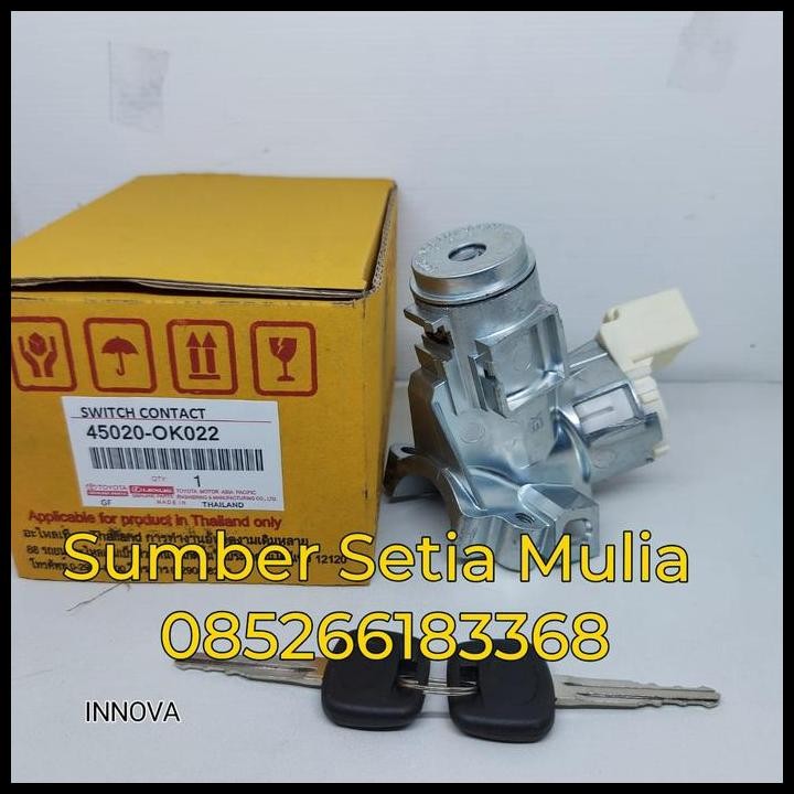 TERMURAH SWITCH KUNCI KONTAK SET TOYOTA INNOVA ORIGINAL 