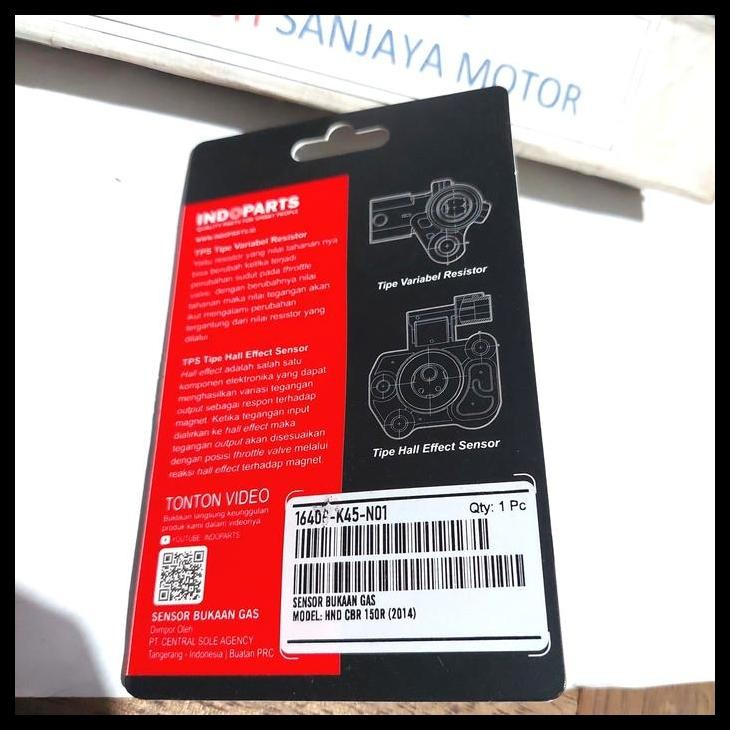 BEST DEAL TPS SENSOR BUKAAN GAS 16400-K45-N01 CBR 150R 2014 INDOPARTS 