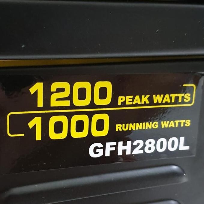 ready !!! Genset / Generator 1000 Watt Gambino GFH2800L (Bensin)