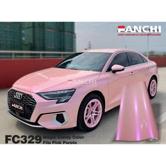 

50cm Sticker Fanchi FC329 Magic Candy Color Flip Pink Purple 50cm