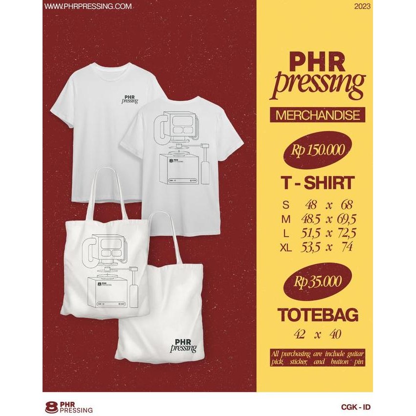 

PHR Pressing Merchandise Katalog