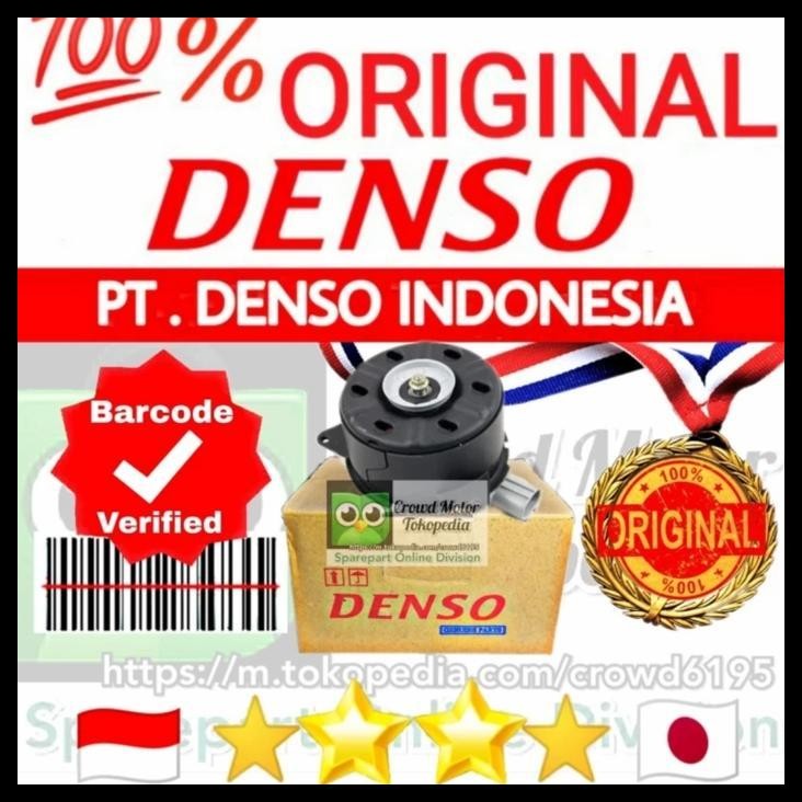 DISKON MOTOR FAN RADIATOR RUSH TERIOS 2014-2015 ORI DENSO ASLI JEPANG 
