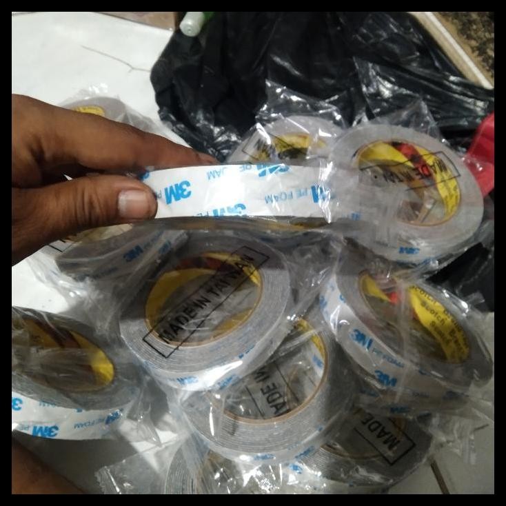 

TERMURAH DOUBLE TAPE 3M WARNA PUTIH !!!!