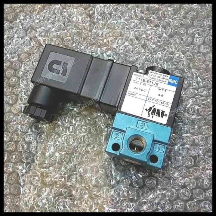 HOT DEAL SOLENOID VALVE MAC 111B-611JB 24VDC 1/8" 
