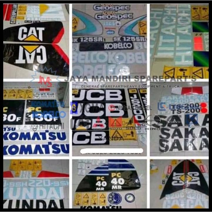 

GRATIS ONGKIR STIKER ALAT BERAT STICKER ALAT BERAT CAT 320D2 !!!