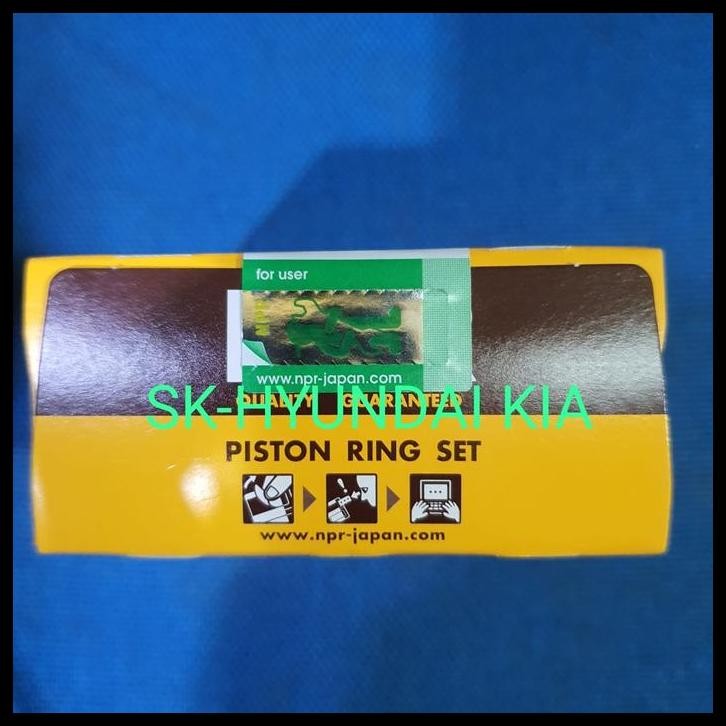 BEST DEAL RING SET PISTON RING SEHER STANDARD HYUNDAI GETZ 