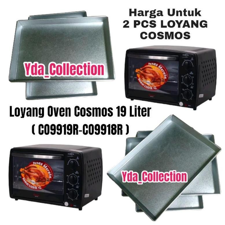 2 PCS LOYANG OVEN COSMOS CO9919R CO9918R / LOYANG OVEN COSMOS 19 LITER / LOYANG OVEN LISTRIK / Loyan